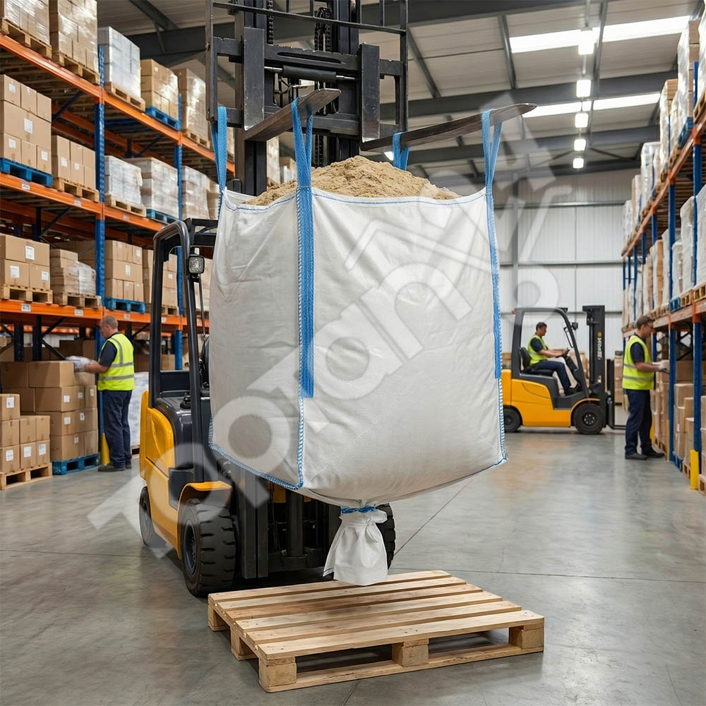 Big Bag Çuval 90X90X120 Alt Bacalı - Görsel 3
