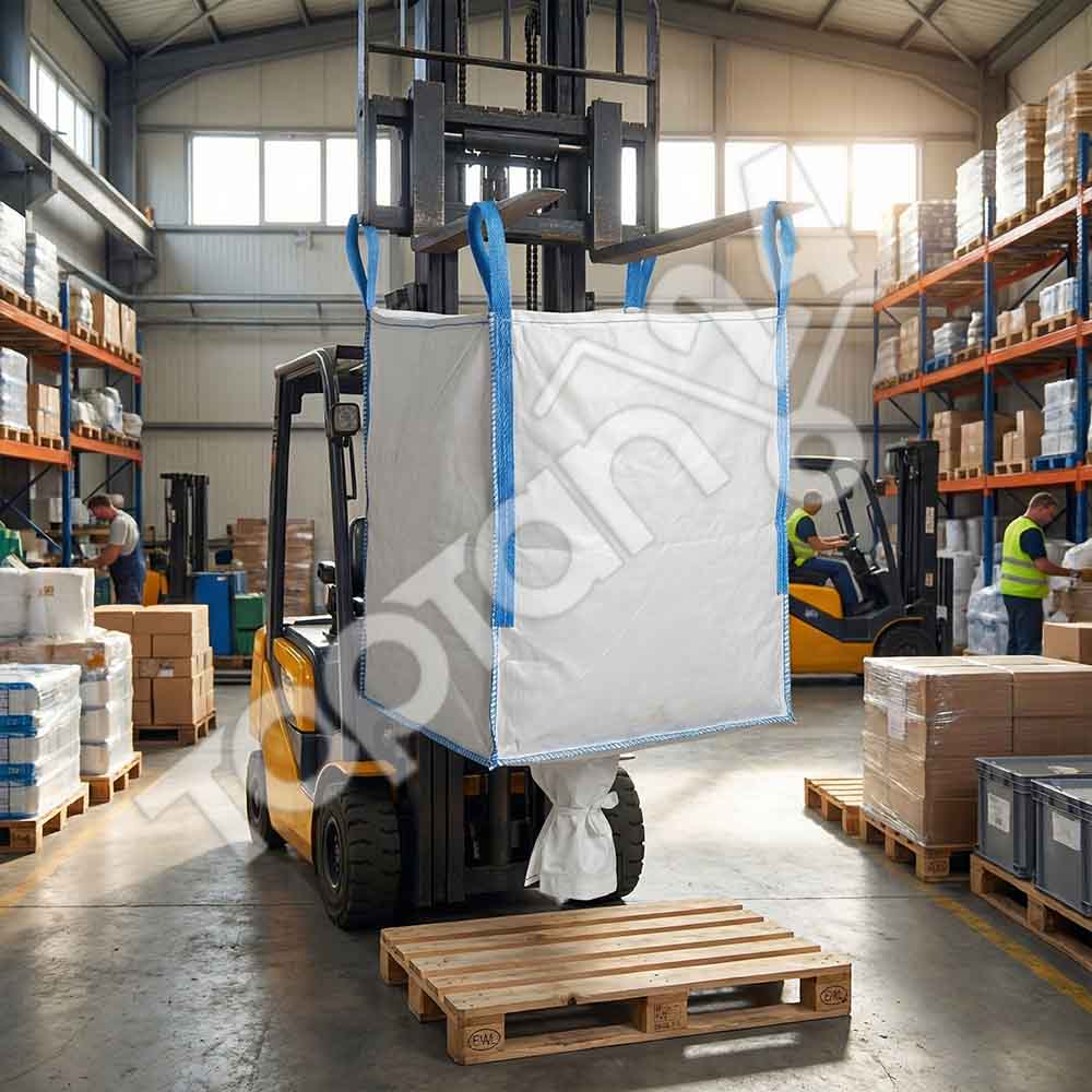 Big Bag Çuval 90X90X120 Alt Bacalı - Görsel 2
