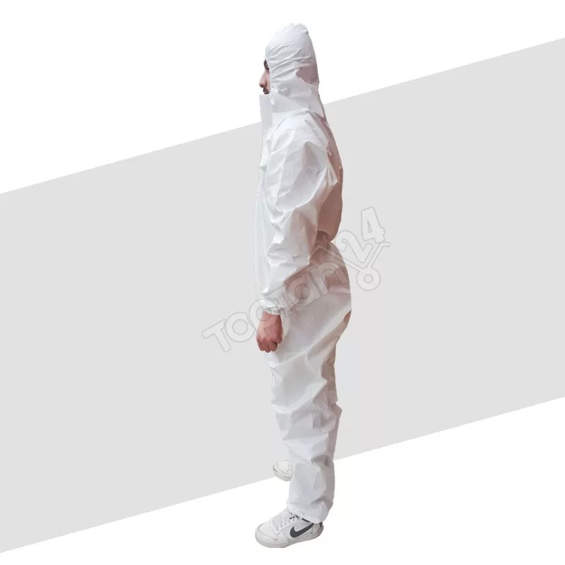 Laminasyonlu Su Geçirmez Tela Tulum XXL - Görsel 3