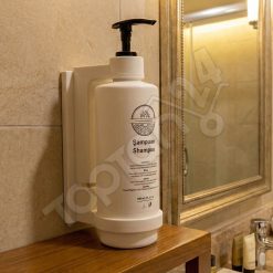 Şampuan Şişesi Duvar Tipi Tekli 400 Ml Beyaz