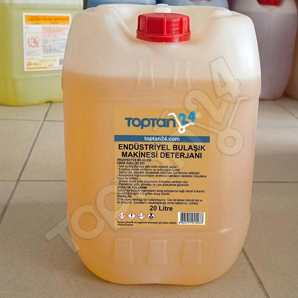 Endüstriyel Bulaşık Makinesi Deterjanı 20 Lt - Görsel 8