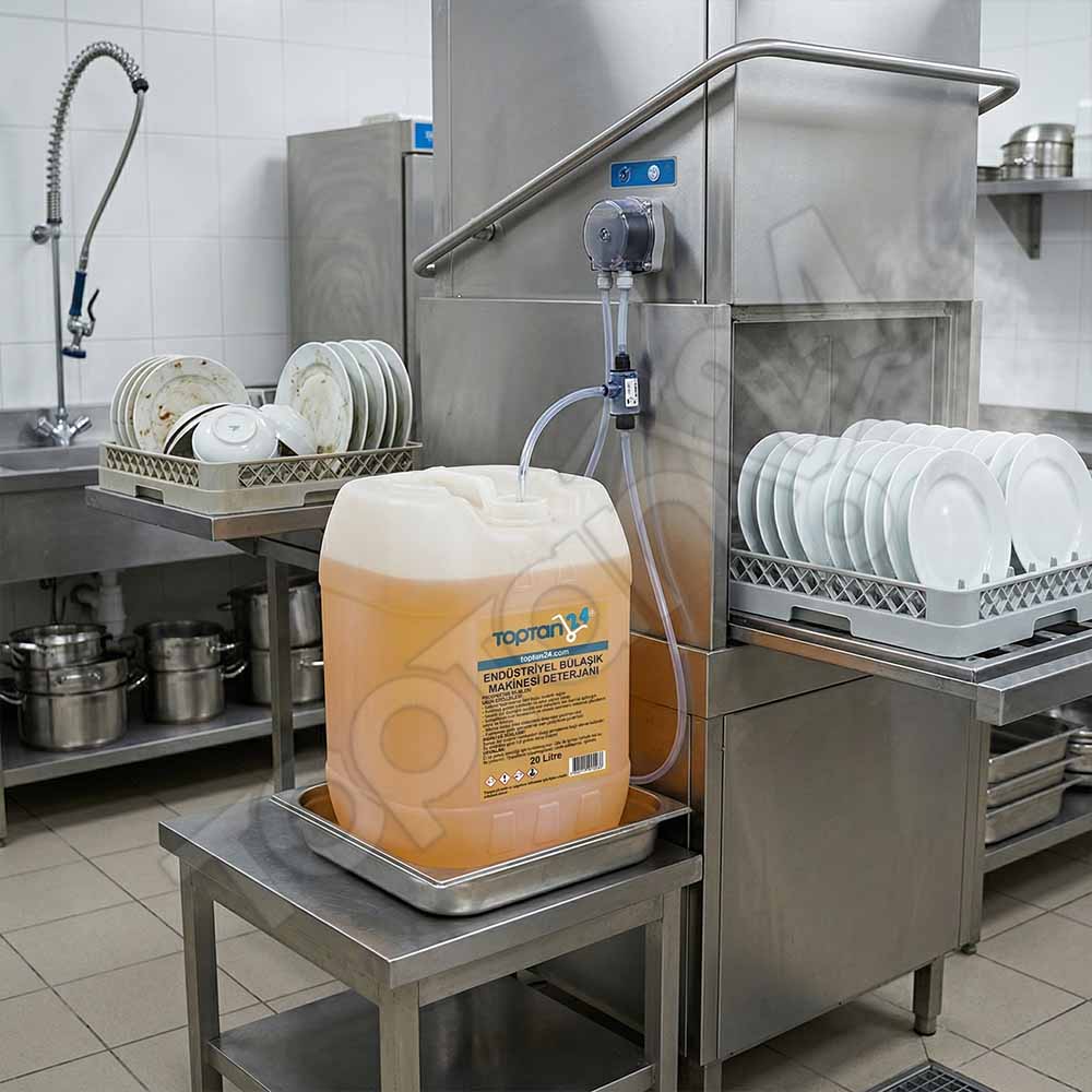 Endüstriyel Bulaşık Makinesi Deterjanı 20 Lt - Görsel 6